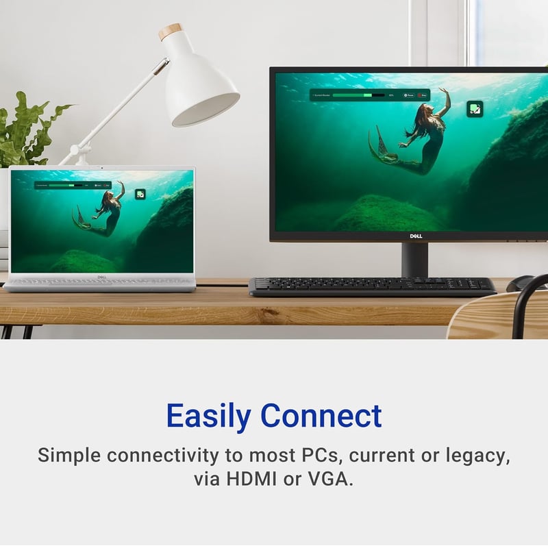 شاشة Dell SE2425H 24 انج FHD 1920x1080 75Hz VA - 9