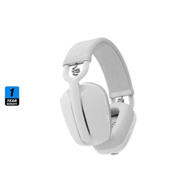 Logitech Zone Vibe 100 Wireless Headset Off White - 3