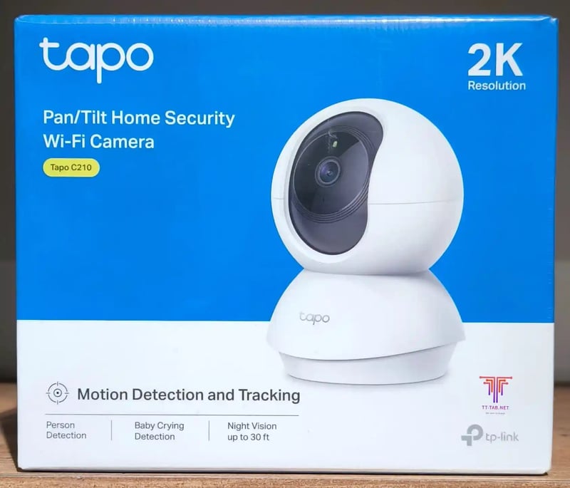 TP-Link Tapo C210 2K (2304x1296) Pan/Tilt WiFi Camera - 7