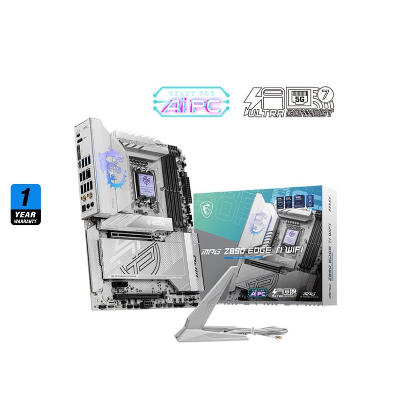 MSI MPG Z890 EDGE TI WIFI Intel Z890 LGA1851 ATX Motherboard - 7