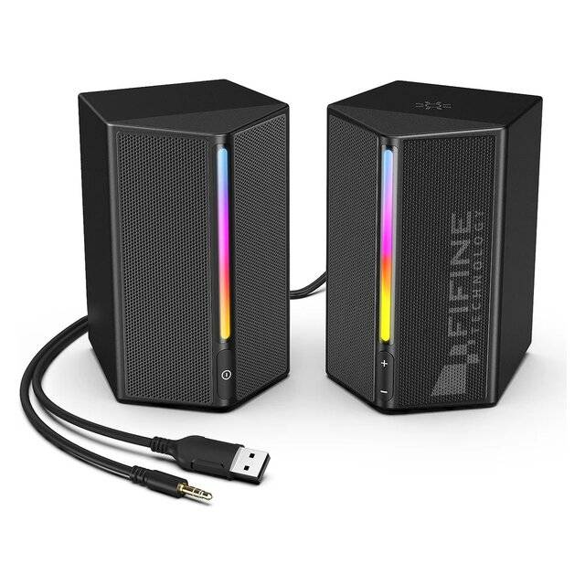 Fifine A20 Speaker Wireless RGB Black - 2