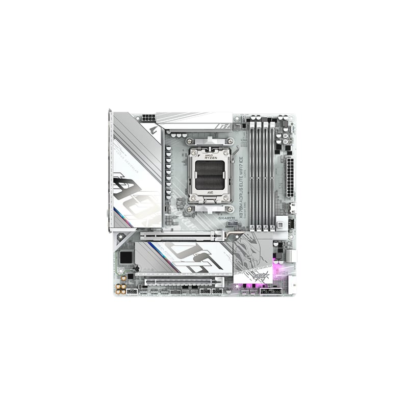 Gigabyte Aorus Elite X870M AM5 ATX Motherboard WiFi 7 - 3