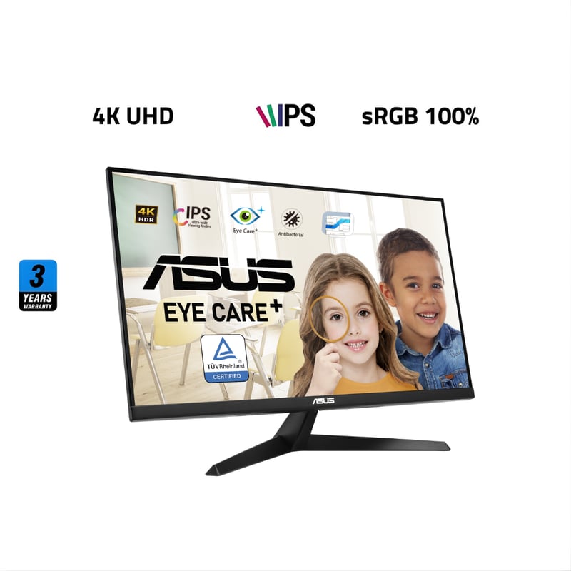 شاشة ASUS VY27UQ 27″ 3840x2160 4K 60Hz IPS - 1