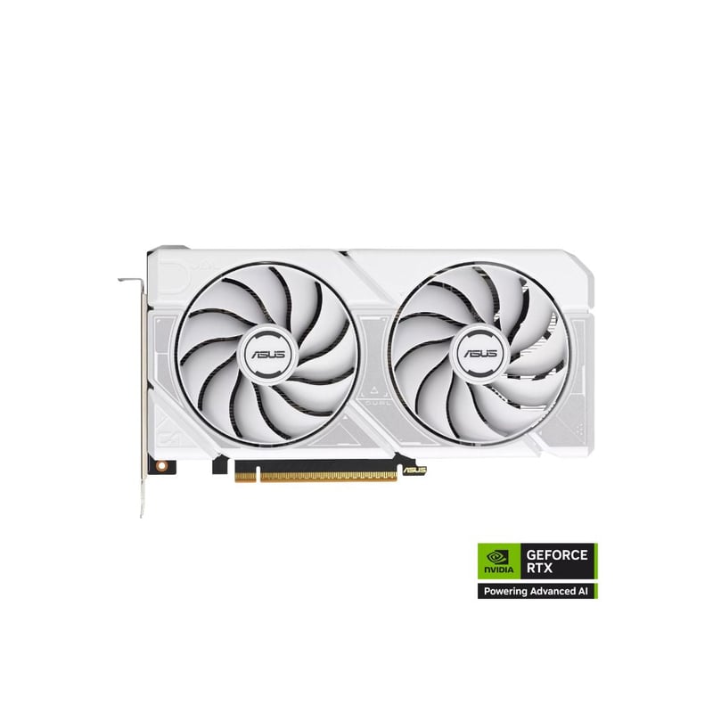 كارت شاشة ASUS Dual GeForce RTX 5060 8GB GDDR7 OC النسخة البيضاء - 3