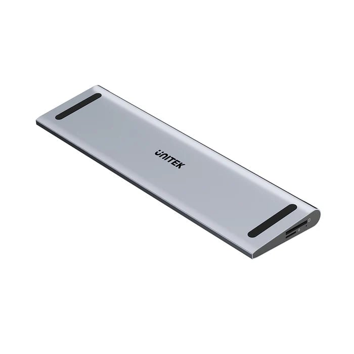 محول UNITEK UHB15 USB-C تريبل 4K KVM دوكينج ستيشن 100W PD - 1
