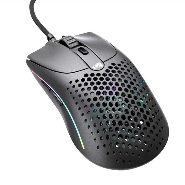 Glorious Model O2 Wired Gaming Mouse - Glossy Black - 2