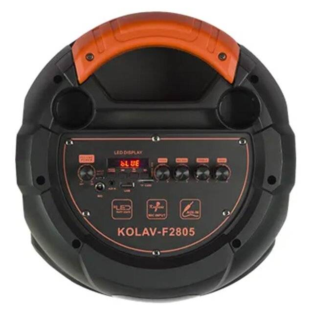 Ailiang Kolav F2805 Dual 8" Portable Karaoke Speaker RGB - 3
