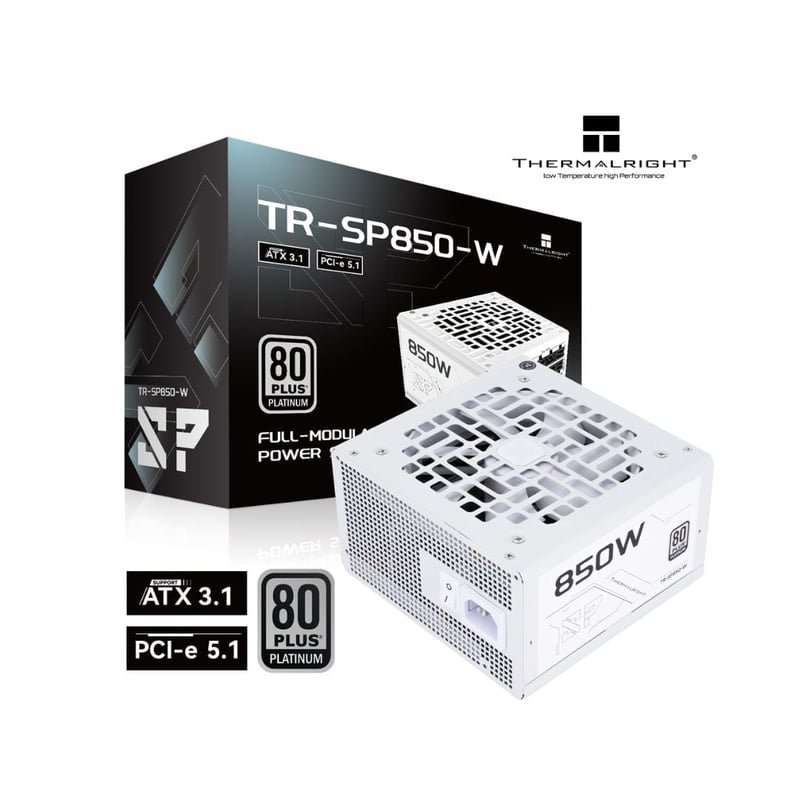 باور سبلاي Thermalright SP 850W 80+ Platinum Fully Modular أبيض - 3
