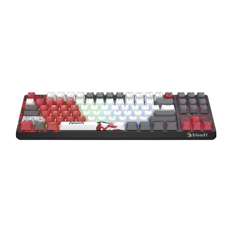Bloody WS87 Naraka Dual-Core Wireless Gaming Mechanical Keyboard - 4