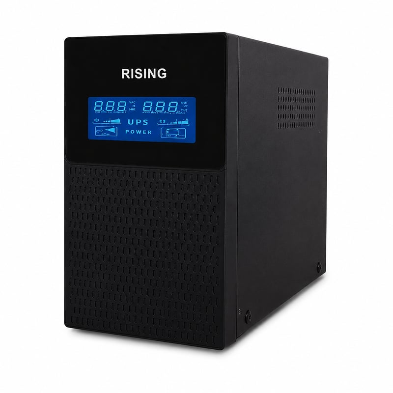 جهاز يو بي إس (مزود طاقة) رايزينج كومبو Rising Combo 850VA Offline مزود بشاشة LCD - 1
