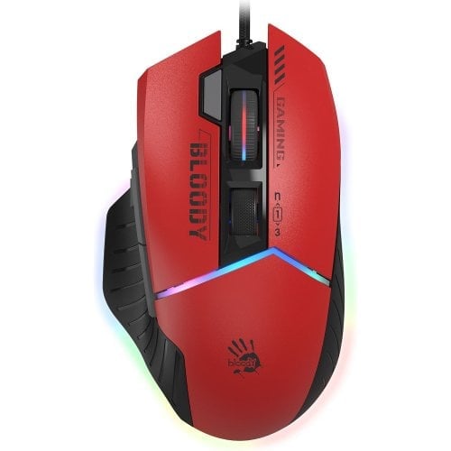 ماوس Bloody W95 Max Sports 12000 DPI سلكي RGB أحمر - 31