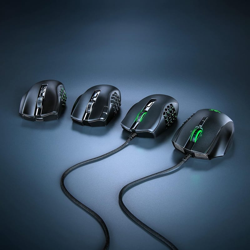 ماوس Razer Naga V2 Pro 30000 DPI RGB لاسلكي أسود - 8