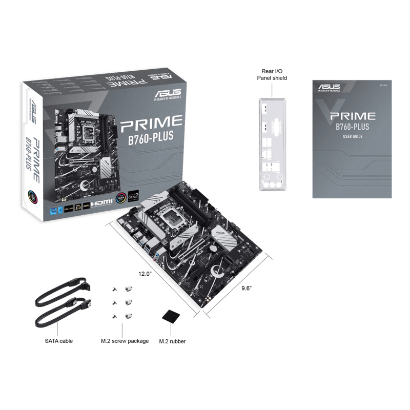لوحة أم ASUS Prime B760-Plus LGA1700 ATX - 5