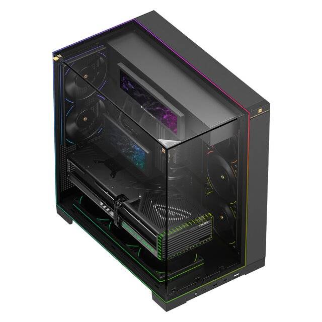 Thermalright TR-A70 Vision 5-Fan Case (Black) - 3