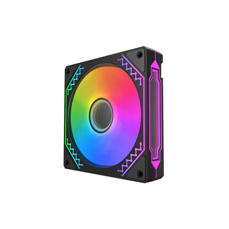XIGMATEK Infinity Starz Pro Air Cooler 120mm RGB Black - 2