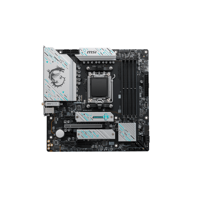 لوحة أم MSI Gaming Plus B650 AMD AM5 Micro-ATX DDR5 - 3