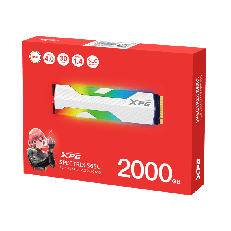 SSD ADATA XPG Spectrix S65G 2TB NVMe M.2 - 14