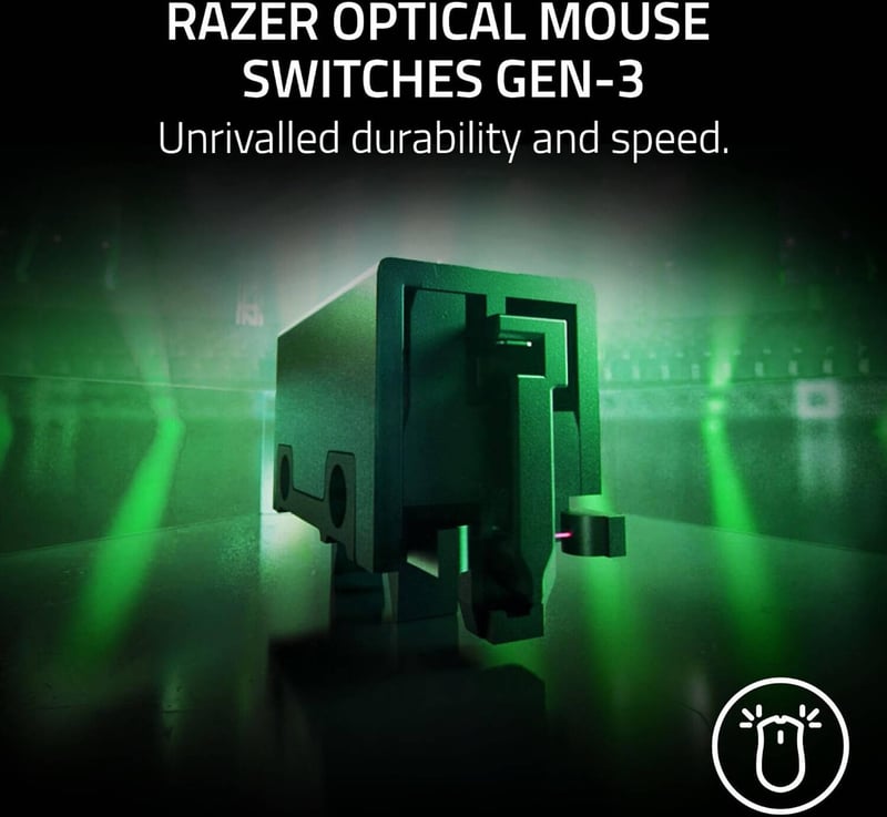 Razer Viper V3 Pro Gaming Mouse Wireless/Wired 35K DPI Black - 7