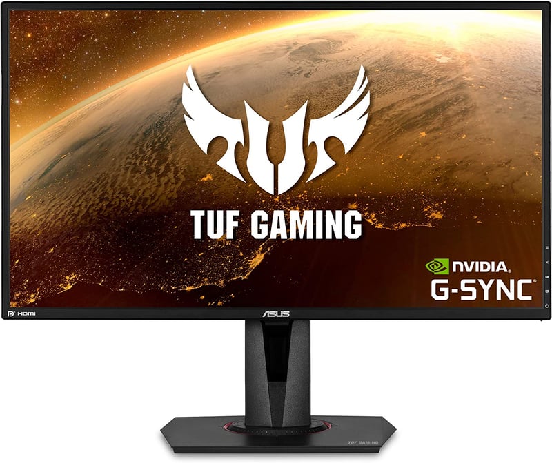 ASUS TUF Gaming 27″ 2560x1440 165Hz TN HDR G-Sync Compatible Monitor - 1