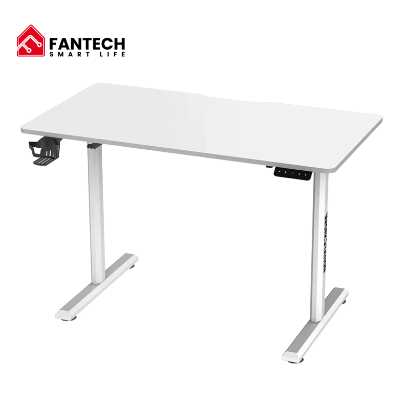 Fantech Workstation WS311 Adjustable Gaming Desk - White - 5
