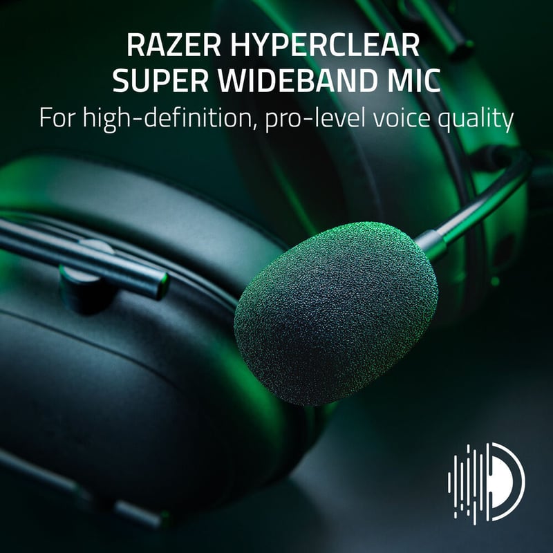 Razer BlackShark V2 HyperSpeed Wireless Gaming Headset - 6