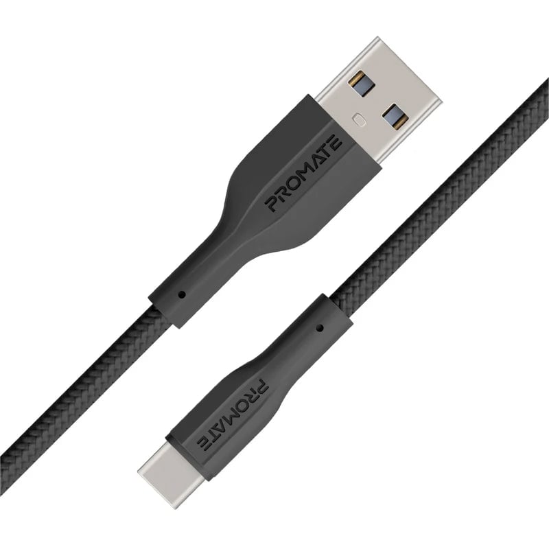 كيبل Promate USB A إلى USB C 1 Meter أبيض - 2