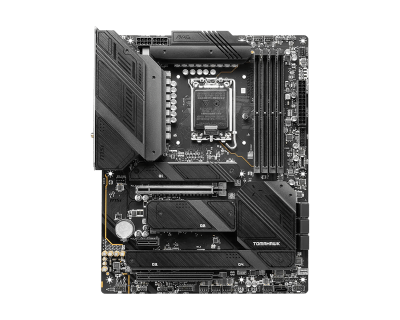 مذربورد إم إس آي MAG Z790 TOMAHAWK WIFI لمعالجات LGA 1700 مقاس ATX مع DDR5 و PCIe 5.0 و Wi-Fi 6E - 3