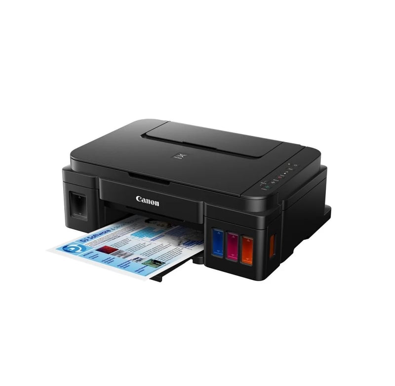 Canon PIXMA G3416 Wireless Inkjet Color All-in-One Printer - 4