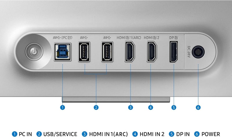 Samsung Odyssey OLED G8 32" 4K 240Hz QD-OLED Gaming Monitor - 6