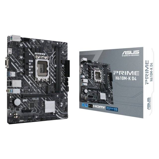 لوحة أم ASUS Prime H610 Micro-ATX LGA1700 DDR4 ARGB - 6