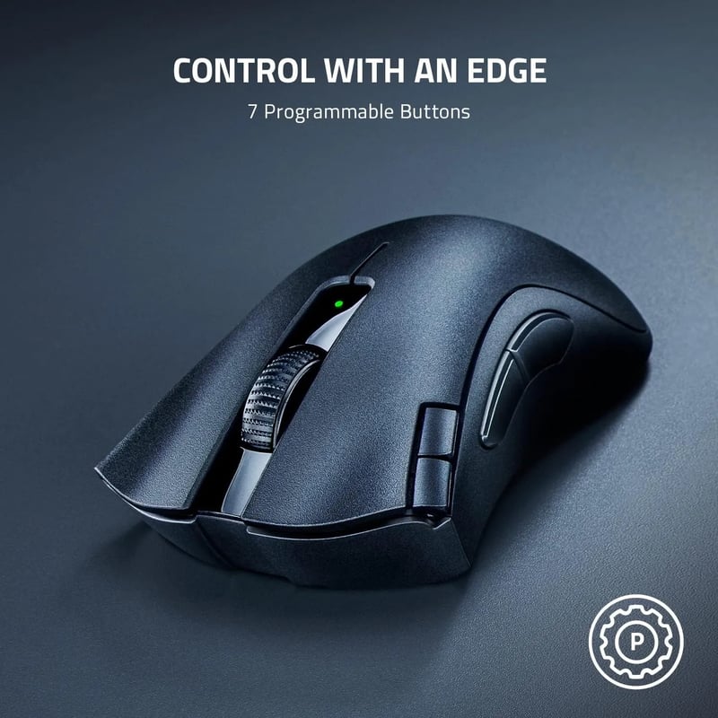 ماوس Razer DeathAdder V2 X HyperSpeed 14000 DPI Dual-Mode Wireless 7-Button - 11