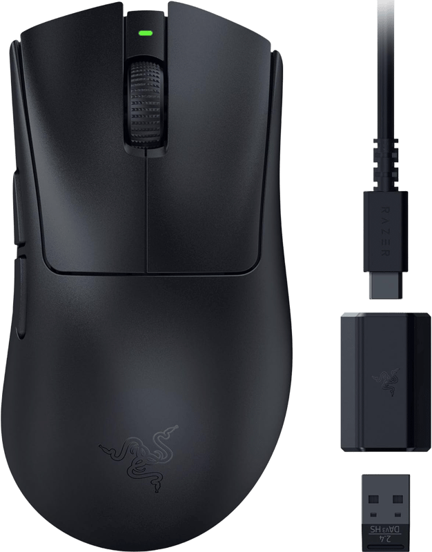 Razer DeathAdder V3 HyperSpeed Wireless Gaming Mouse 26K DPI - 8