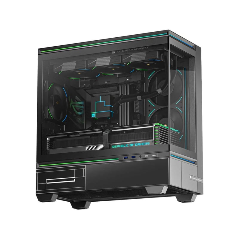 كيس Thermalright TL-M10 Vision Micro-ATX أسود - 4