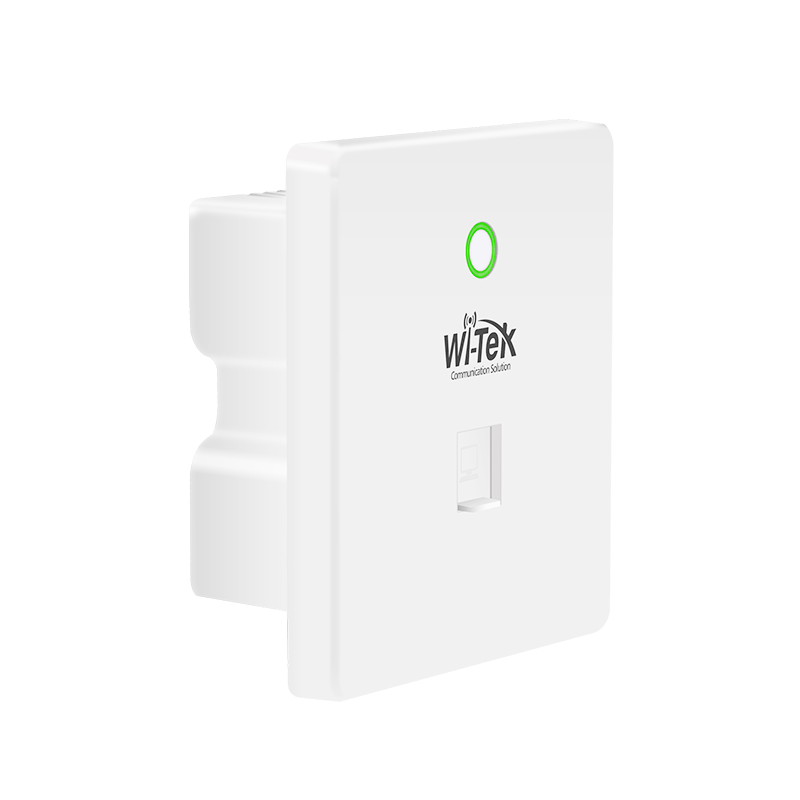 Wi-Tek WI-AP415 AC750 Dual-Band In-Wall Cloud Managed Access Point - 4