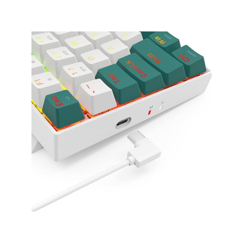 كيبورد Redragon SINGED K678-PRO ميكانيكي 82% لاسلكي RGB - 2