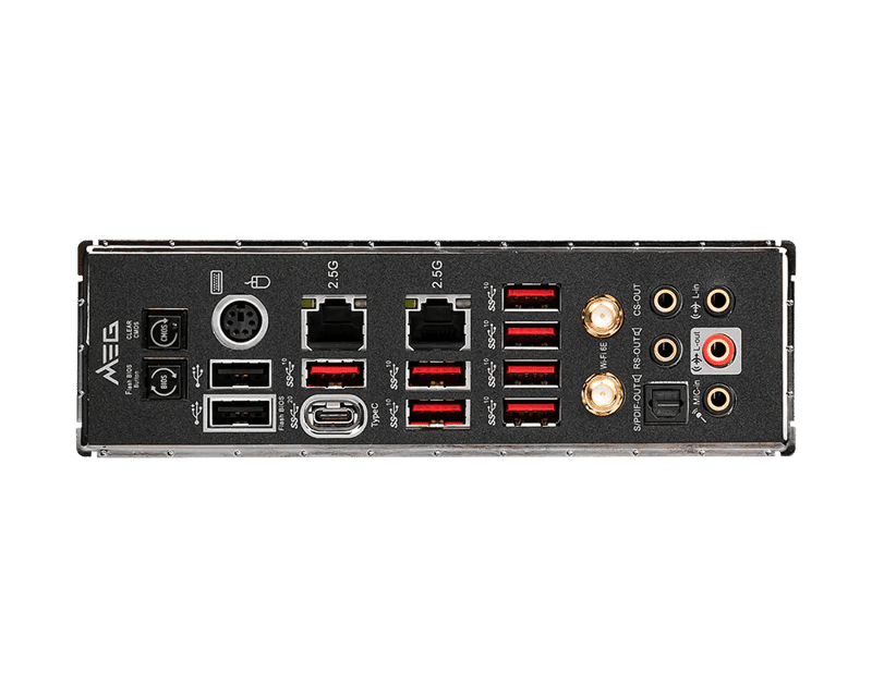 مذربورد إم إس آي MEG Z690 UNIFY لمعالجات LGA 1700 مقاس ATX مع DDR5 و PCIe 5.0 وشبكة 2.5G مزدوجة - 6