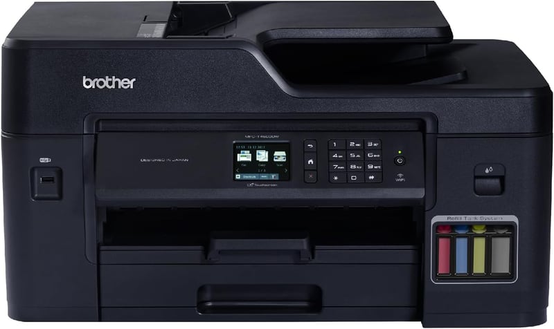 طابعة متعددة الوظائف Brother MFC-T4500DW حبر ملون All-in-One Wi-Fi Ethernet USB 2.0 - 10