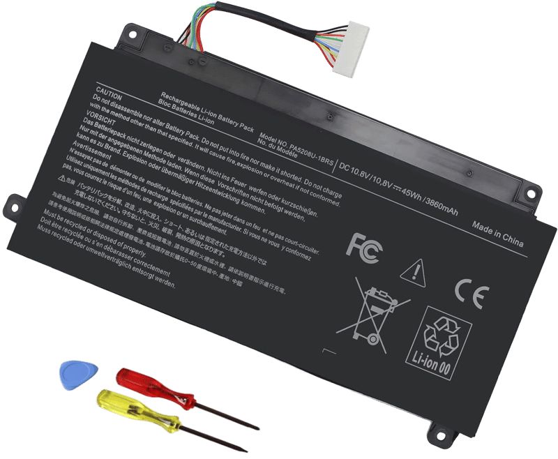 Zoom Laptop Battery PA5208 Toshiba Chromebook Satellite - 2