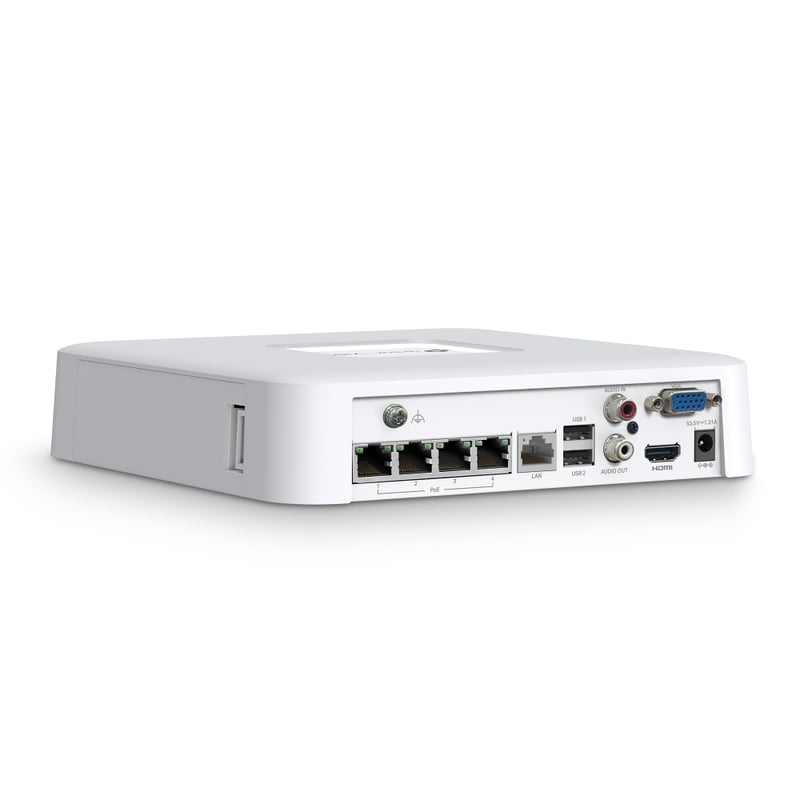 مسجل فيديو شبكي TP-Link VIGI NVR1104H-4P 4-قناة PoE+ - 3