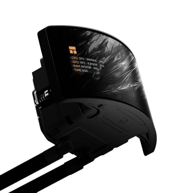 مبرد Thermalright Rainbow Vision 360mm AIO سائل ARGB أسود - 3
