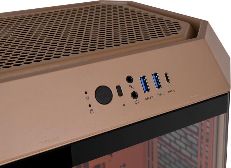 Thermaltake The Tower 300 Micro-Tower ATX Case Gravel Sand Tempered Glass - 7