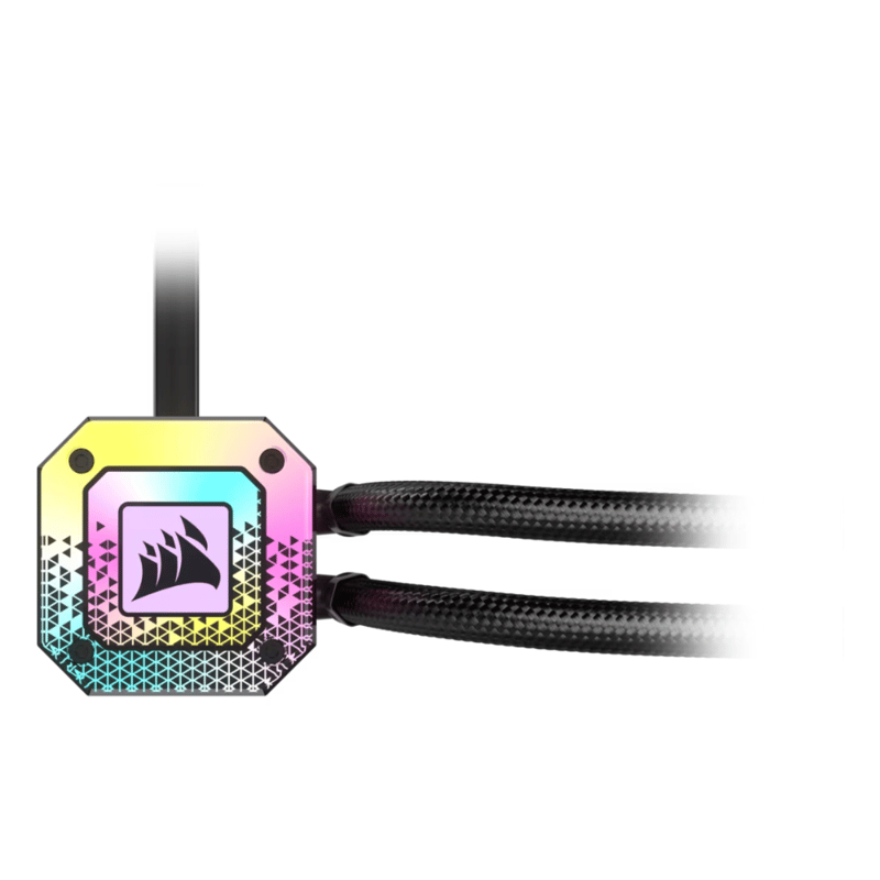 مبرد Corsair H115i Elite Capellix 280mm AIO سائل RGB أسود - 5