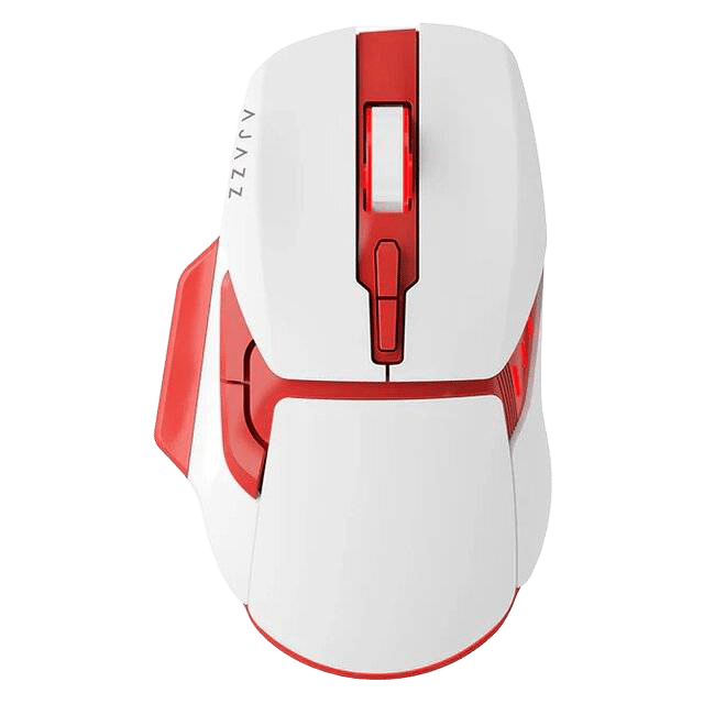 ماوس Ajazz AJ039 سلكي أبيض 4800 DPI RGB - 4