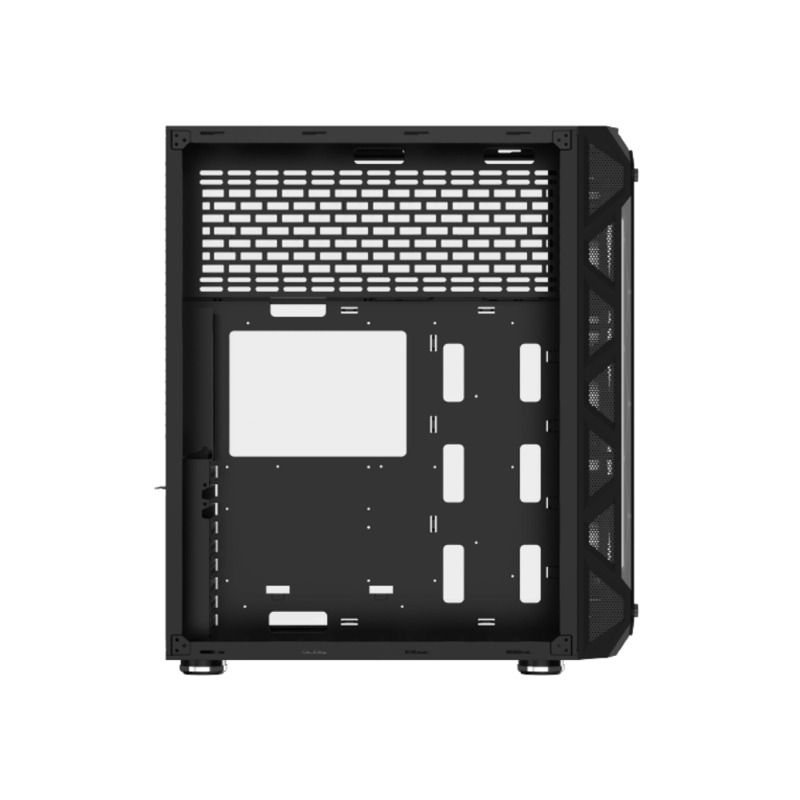 كيس XIGMATEK Overtake Full Tower Black Tempered Glass RGB 4+2 Fan - 5