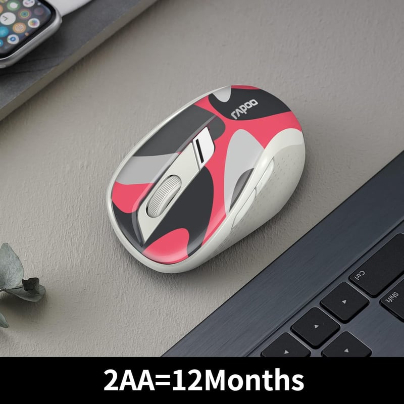 Rapoo M500 Silent Wireless Mouse Bluetooth/2.4GHz 1600 DPI - 3