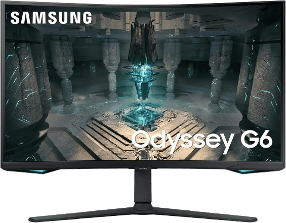 Samsung Odyssey G6 27" QHD 240Hz VA Curved Smart Gaming Monitor - 2