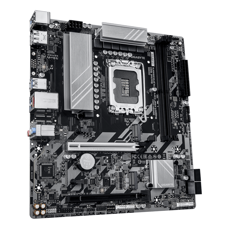 لوحة أم جيجابايت GIGABYTE B860M D2H بمقبس LGA 1851 ودعم ذاكرة DDR5 بحجم mATX - 4