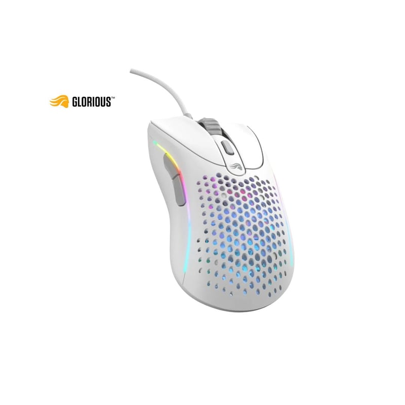 ماوس Glorious Model D 2 26000 DPI سلكي RGB أبيض - 2