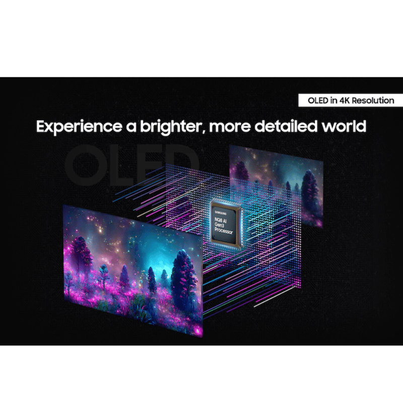 شاشة Samsung Odyssey G8 G80SD 32″ 3840x2160 240Hz OLED سيلفر - 6