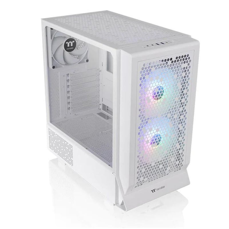 Thermaltake Ceres 330 Mid-Tower ATX Case White Tempered Glass ARGB - 8